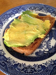 bread with avo