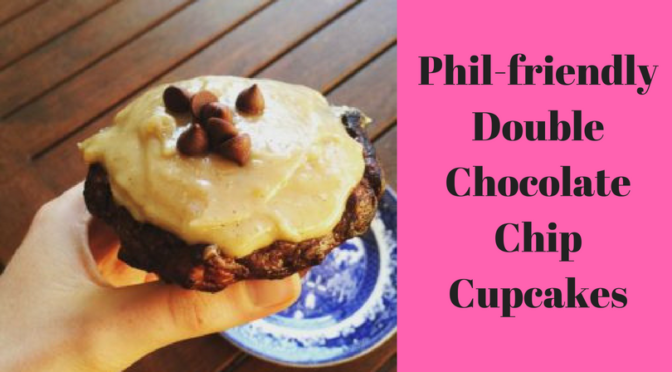 Phil-friendly Double Chocolate Chip Cupcakes