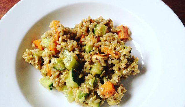 Japanese Brown Rice Salad